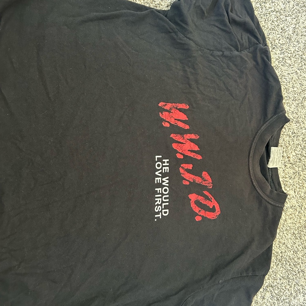 WWJD Black T-Shirt